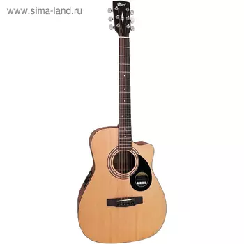 Электроакустическая гитара Cort AF515CE-OP, с вырезом, натуральный