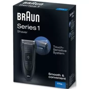 Электробритва Braun 170s-1 Series 1, плавающие головки, водонепроницаемый корпус