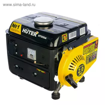 Электрогенератор Huter HT950A, бенз., 0.65/0.95 кВт, 220 В, 4.2 л