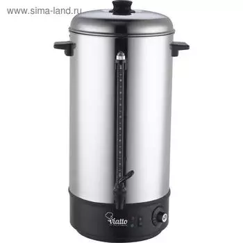 Электрокипятильник VIATTO VA-WB20, 1800 Вт, 20 л, металл, 220 V, серебристо-чёрный