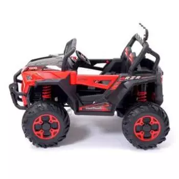 Электромобиль «БАГГИ», полный привод 4WD, цвет красный