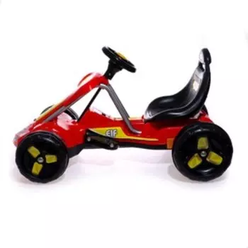 Электромобиль GO KART, цвет красный
