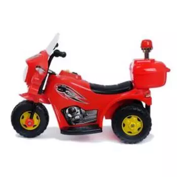 Электромобиль «Мотоцикл шерифа», цвет красный