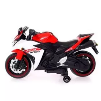 Электромобиль «Супербайк», цвет красный