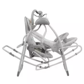 Электронные качели FRESH, зеленый, с адаптером, п/у, 12 мел., 5 скоростей