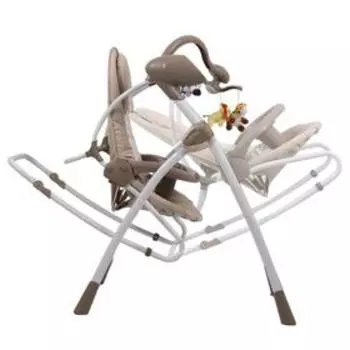 Электронные качели MISTY, бежевый, с адаптером, п/у, 12 мел., 5 скоростей