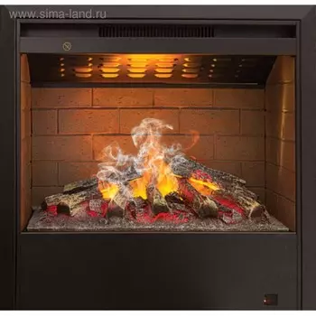 Электроочаг 3D Helios, 1500 Вт, 2 режима, эффект живого огня