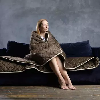 Электроодеяло EcoSapiens S282 Teddy, 150х180 см, 3 режима