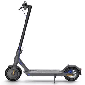 Электросамокат Xiaomi Mi Electric Scooter 3 (BHR4854GL), до 25 км/ч, 7650 мАч, IP54, черный