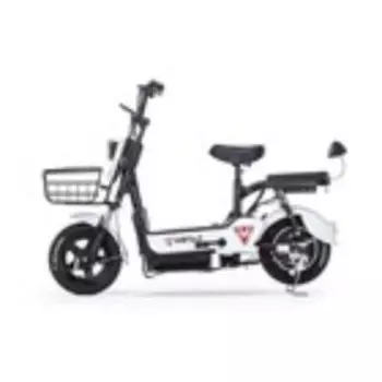 Электроскутер E-NOT, черно-белый