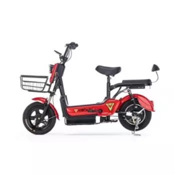 Электроскутер E-NOT, черно-красный