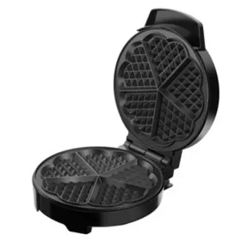 Электровафельница Aresa AR-2805, 1100 Вт, венские, антипригарное покрытие, розовая