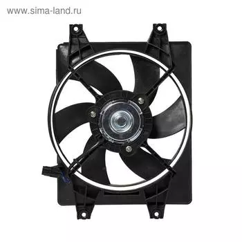 Электровентилятор кондиционера Accent с кожухом Hyundai 97730-25100, LUZAR LFAC 0850