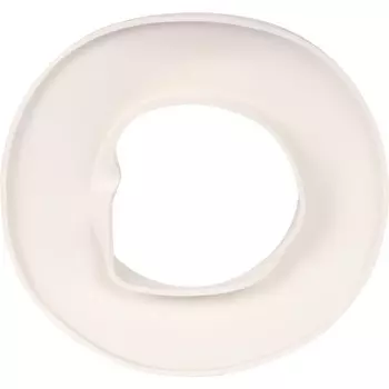 Элемент дымохода ROMMER RCA-0080-010002, накладка декоративная, d=80 мм, белая