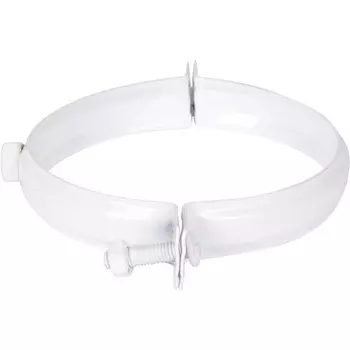 Элемент дымохода ROMMER RCA-6010-000003, крепление к стене, d=100 мм, металл, белое