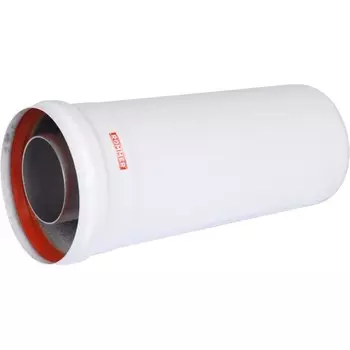 Элемент дымохода ROMMER RCA-6010-000250, удлинитель, d=60/100 мм, коакс раструбн, L=250 мм