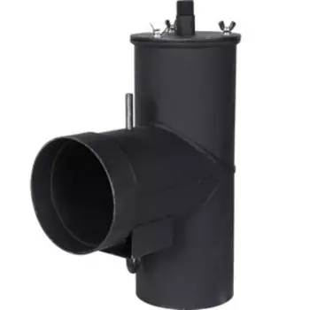 Элемент дымохода ROMMER RSB-1110-041394, патрубок, вертикальный, D=120 мм, L=247 мм, H=396