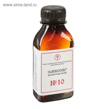 Эликсир монастырский «Обновление организма», 100 мл