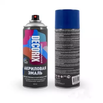 Эмаль – аэрозоль акриловая DECORIX №21, цвет берлинская глазурь, 520 мл