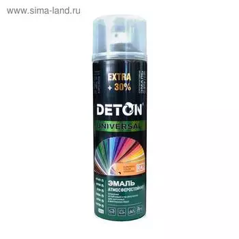 Эмаль алкидная DETON UNIVERSAL белая глянцевая 9003 аэрозоль 650мл