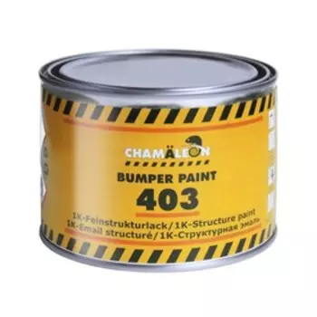 Эмаль CHAMAELEON, для бампера, черная, 500 мл