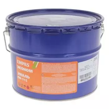 Эмаль EMPILS «Эконом. ПФ – 115», цвет серый, 10 кг