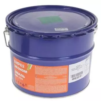 Эмаль EMPILS «Эконом. ПФ – 115», цвет зелёный, 10 кг
