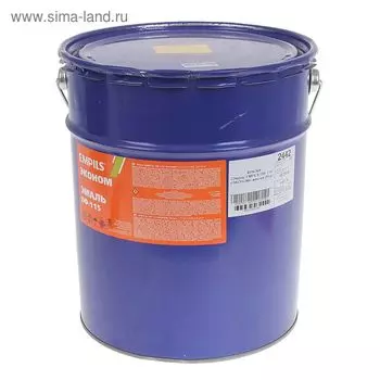 Эмаль EMPILS «Эконом. ПФ – 115», цвет жёлтый, 20 кг