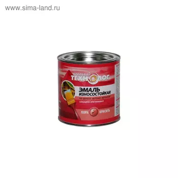 Эмаль износостойкая алкидно – уретановая «Главный технолог», цвет белый, 2.1 л