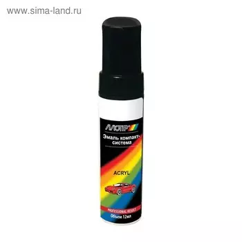 Эмаль MOTiP акриловая, CHEVROLET 68U бежевая МЕ, 12 мл