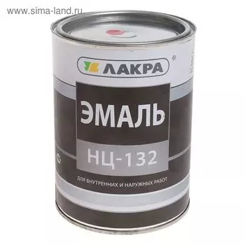 Эмаль НЦ-132 красный 0,7кг