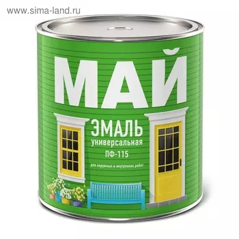 Эмаль ПФ-115 белая, 2,6кг