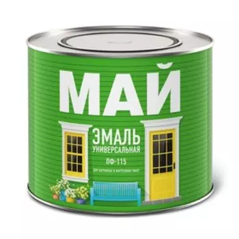 Эмаль ПФ-115 красная, 1,9кг