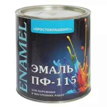 Эмаль ПФ-115 Простокрашено ярко-зеленая 2,7кг