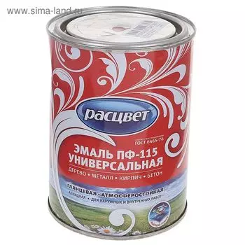 Эмаль ПФ-115 розовая 0,9кг