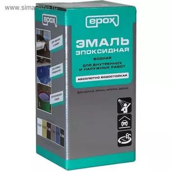 Эмаль ВДЭП Р-270 EPOX белый 0,9л