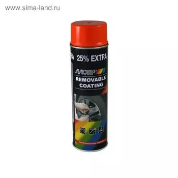 Эмаль винил красная глянцевая, 500 мл , MOTIP