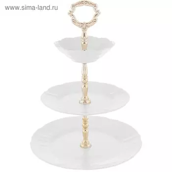 Этажерка для фруктов 3-х ярусная Bernadotte, недекорированная