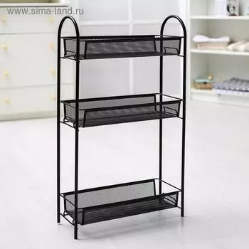 Этажерка «Ладья 13», 431775,5 см, чёрная