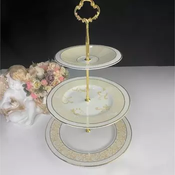 Этажерка трёхъярусная Lenardi Damask