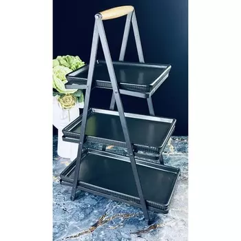 Этажерка трёхярусная Lenardi «Эллада», размер 31x16x50 см