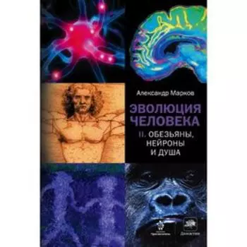Эволюция человека. В 2-х книгах. Книга 2. Обезьяны, нейроны и душа. Марков А. В.