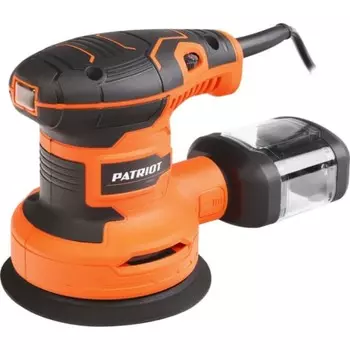 Эксцентриковая шлифовальная машина PATRIOT OS 122, 300 Вт, 14000 об/мин, d=125 мм