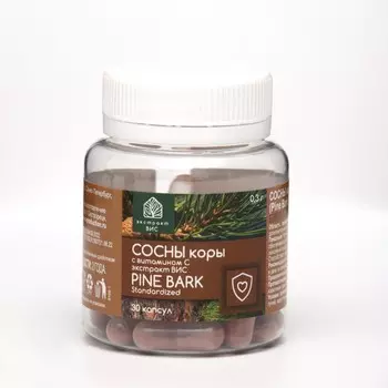 Экстракт коры сосны Вис, 30 капсул, по 0,3 г