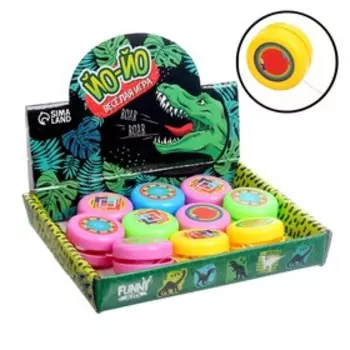 Йо-йо «Динозавр», МИКС, в шоубоксе