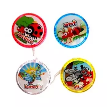 Йо-йо «Насекомые» световой, виды МИКС