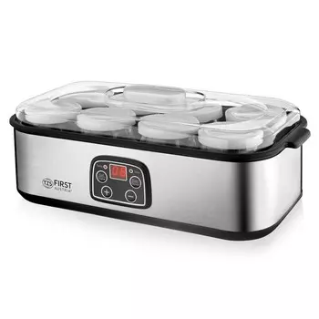 Йогуртница FIRST 5120-2, 30 Вт, 8 контейнеров, таймер, сталь