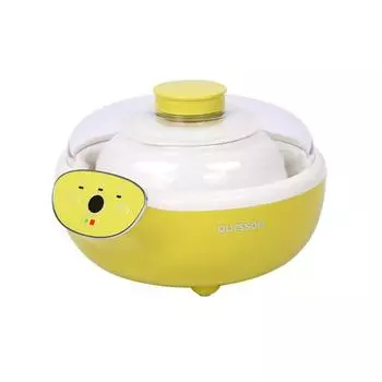 Йогуртница Oursson FE2305D/GA, 1.5 л, 3 режима, керамика, таймер, дисплей, зелёная
