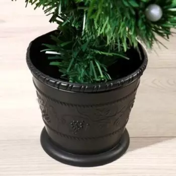 Искусственная ёлка с гирляндой Led настольная «Зимнее волшебство. Огонёк», 90 см, d нижнего яруса 50 см, 79 ПВХ веток отгибаются