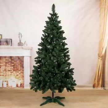 Искусственная ёлка «Байкальская», 210 см, ПВХ ветки отгибаются